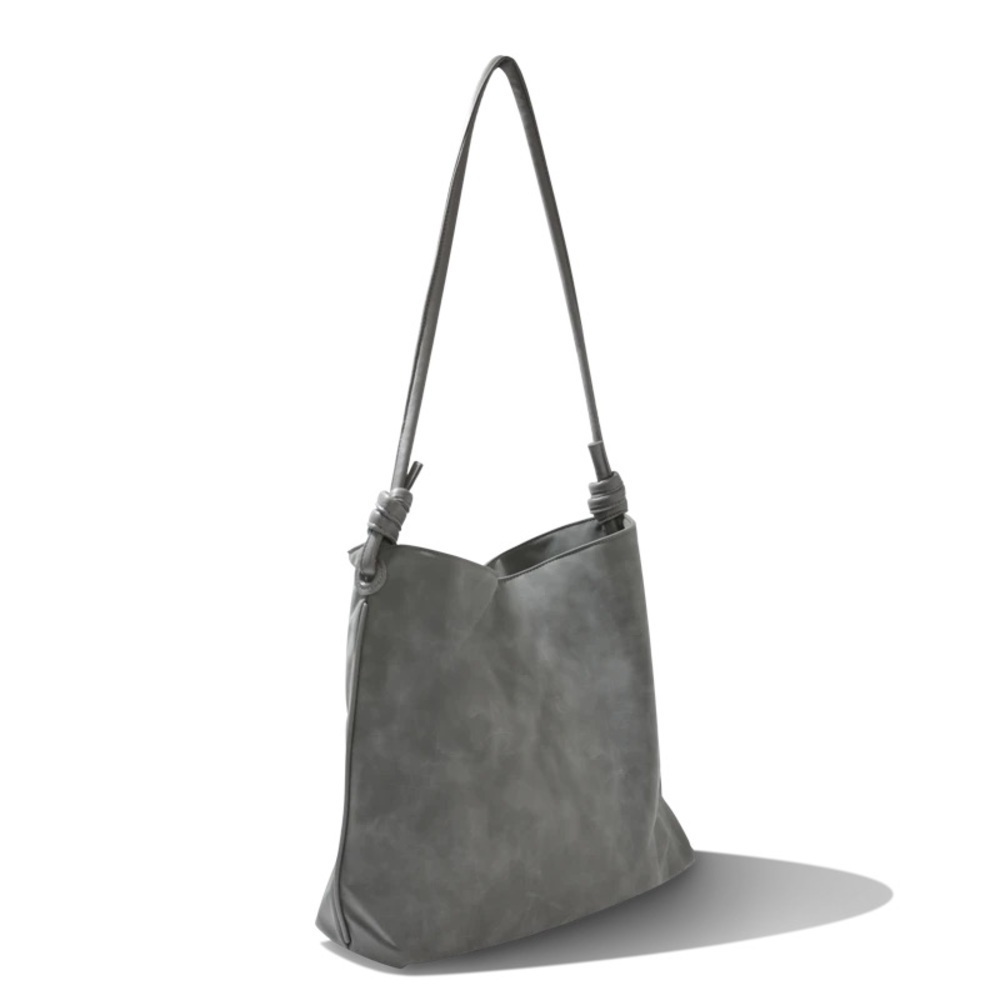 NEW 8 Other Reasons Gray Slouch Tote Bag - Picture 2 of 3